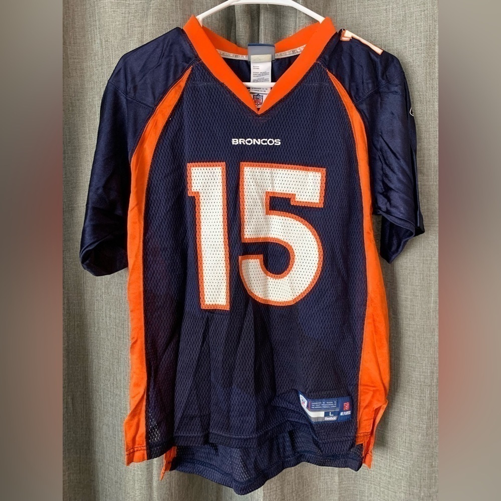 Denver Broncos NFL Replica Football Jersey (#15 Tebow) Youth Large